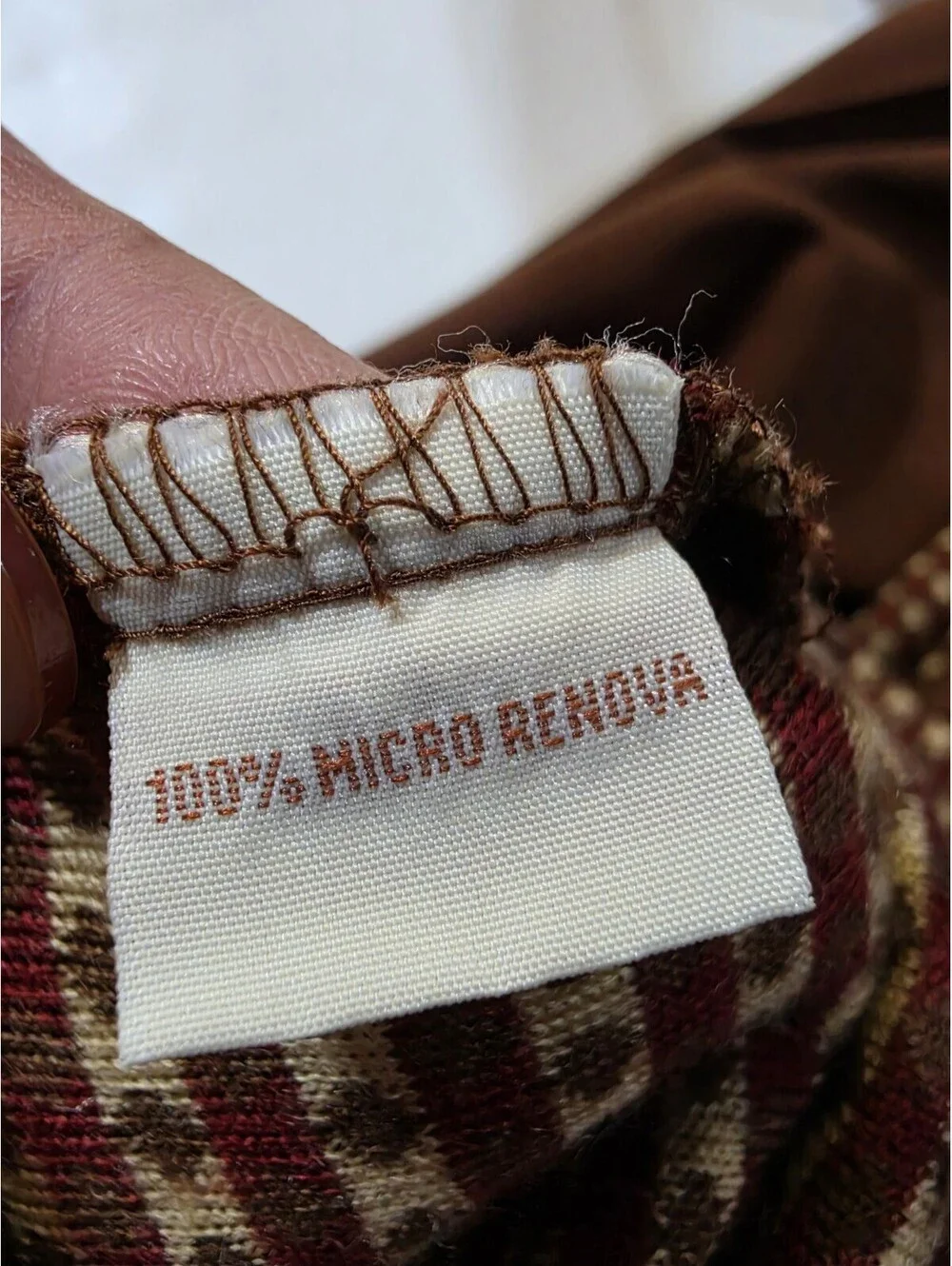 Vintage Michael Irvin Collection Cardigan Sweater XXL Brown Geometric Button